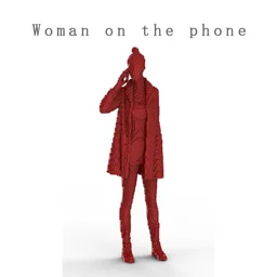 Woman on the phone