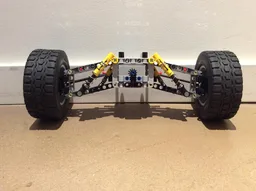 Front wheel with independent suspension