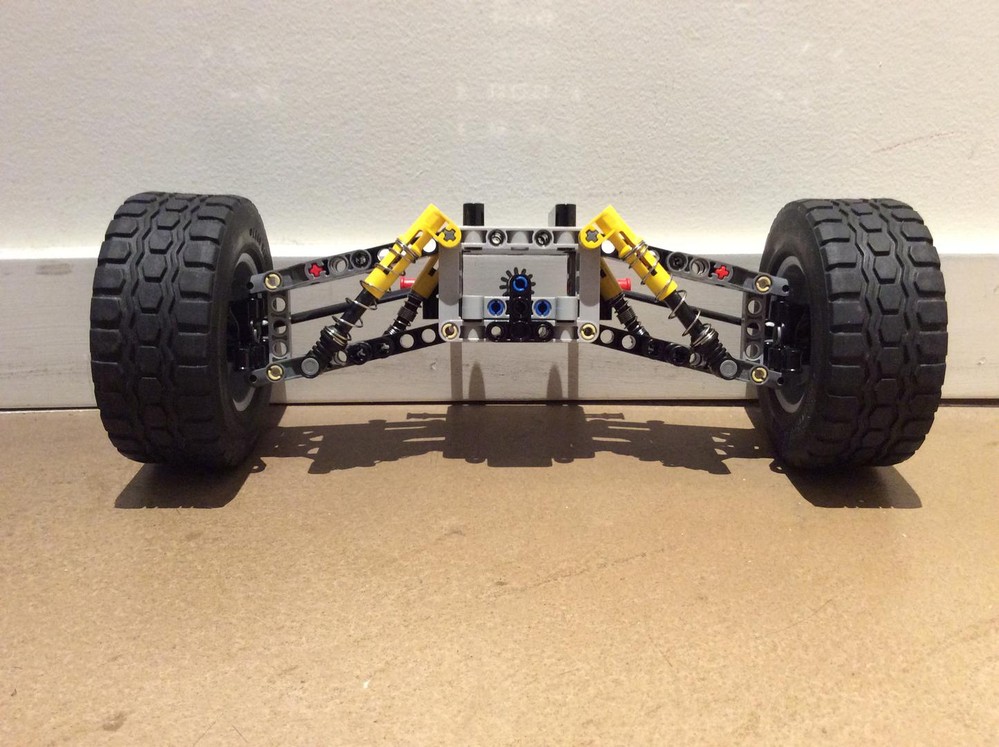 Lego Front wheel with independent suspension