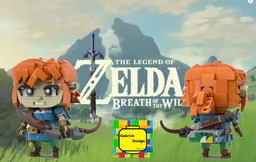 BrickPop Link -The Legend of Zelda BOTW-