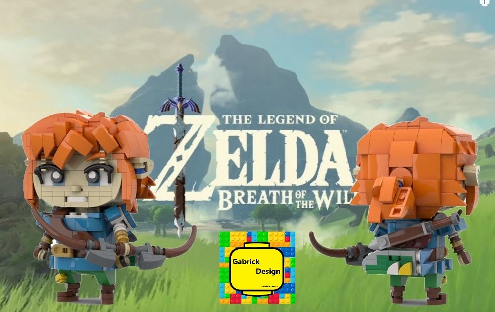 Lego BrickPop Link -The Legend of Zelda BOTW-