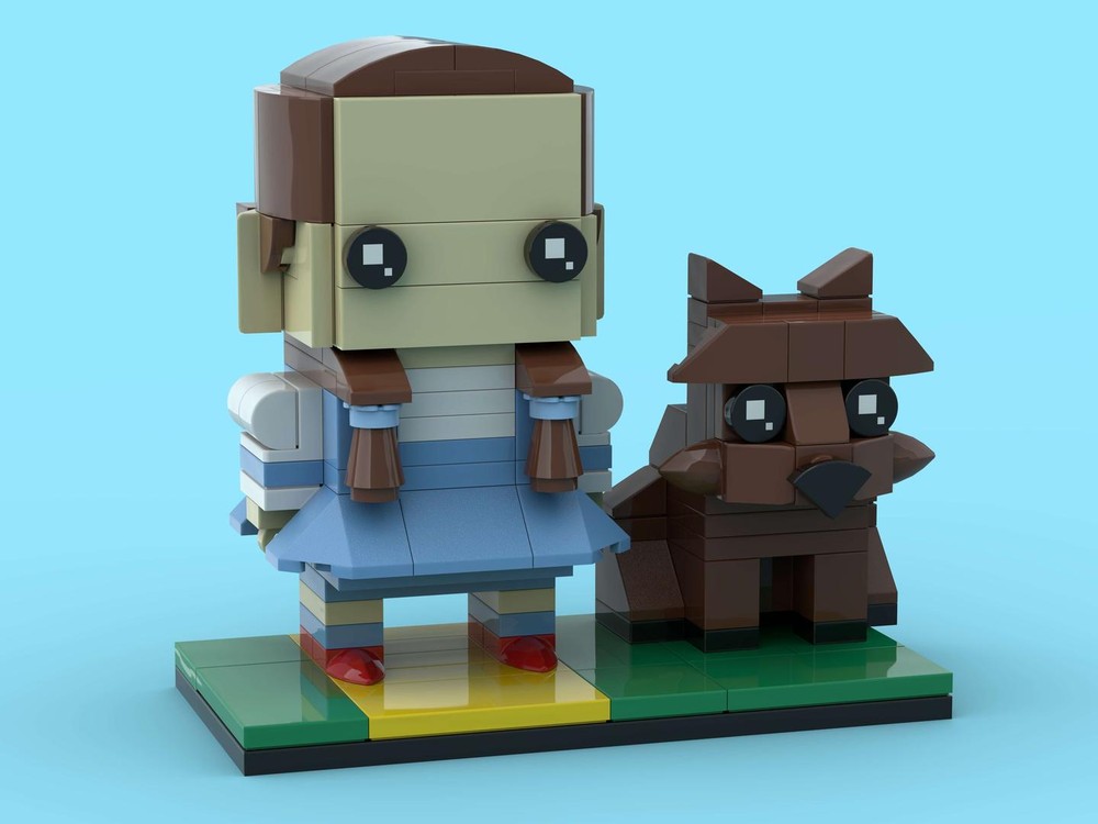 Lego Dorothy & Toto (Wizard of Oz)
