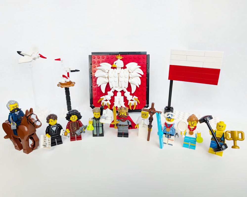 Lego Tribute to the 1000th anniversary of the Polish Kingdom