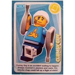 Trading Card, Create The World - Clumsy Guy / [No Color/Any Color]
