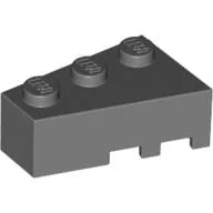 Brick Wedged, Angled 3 x 2 Left / Dark Bluish Gray