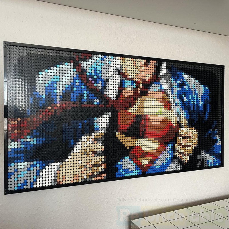 Lego Clark Kent transformation
