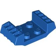 Plate Special 2 x 2 with Grills / Blue