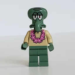 Squidward Tentacles with Lei