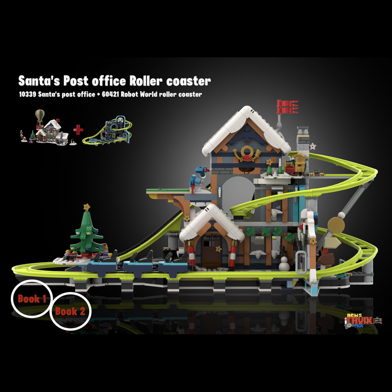 Lego Santa's Post office Roller coaster
