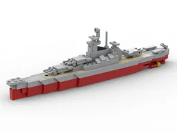 USS Alabama (1/700th scale)