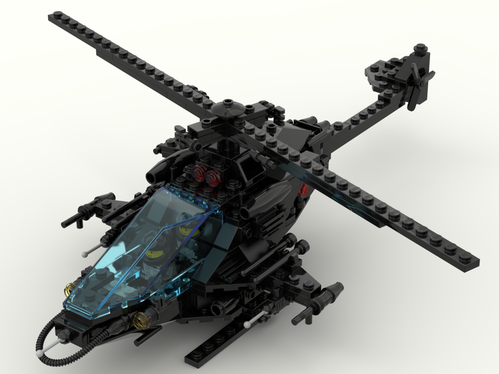 Lego Helicopter _ Moc from 1993, I was 9yo