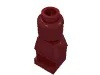 Microfig [Plain] / Dark Red