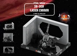 SB-920 Laser Cannon Diorama