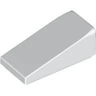 Brick Sloped 18° 2 x 1 x 2/3 / White
