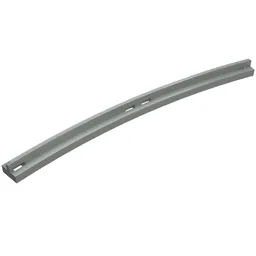 Vehicle Track, Train, Slotted Rail Curved Inside
