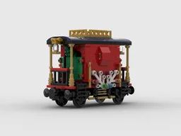 10254 Winter Holiday Train Brake Van