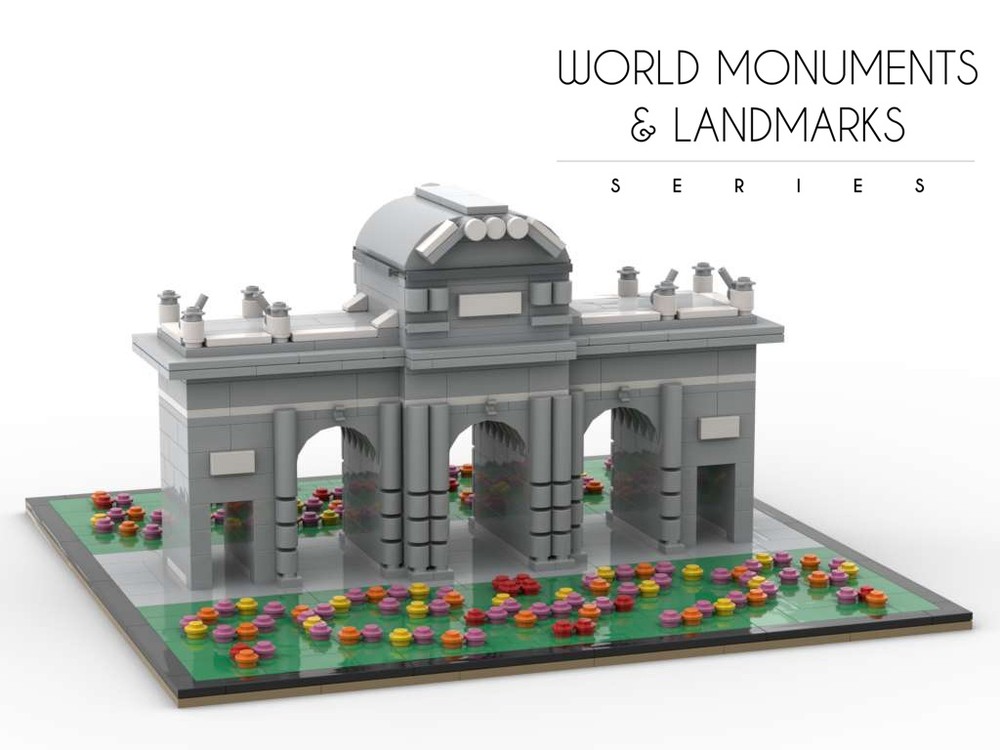 Lego Alcala Gate, Madrid, Spain