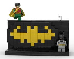 Bat-Guy Diorama
