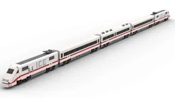 DB ICE 1 - German High-Speed Train