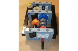 Gearbox 4 speeds motorizable
