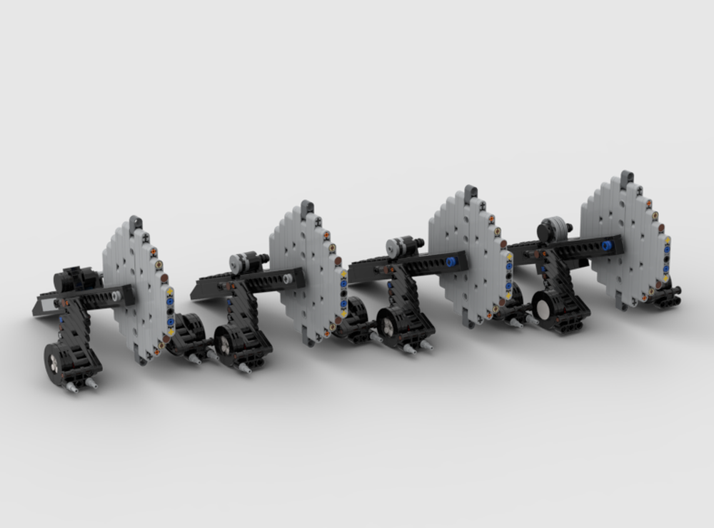 Lego Battlebots 1/10 Nightmare (Classic Era)