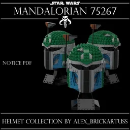 Helmet Mandalorian Woman 75267