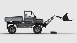 Dumper Truck with Front Loader
