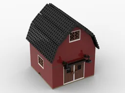 Small Barn - Red Version