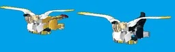Minifig Scale Gryphon and Hippogriff