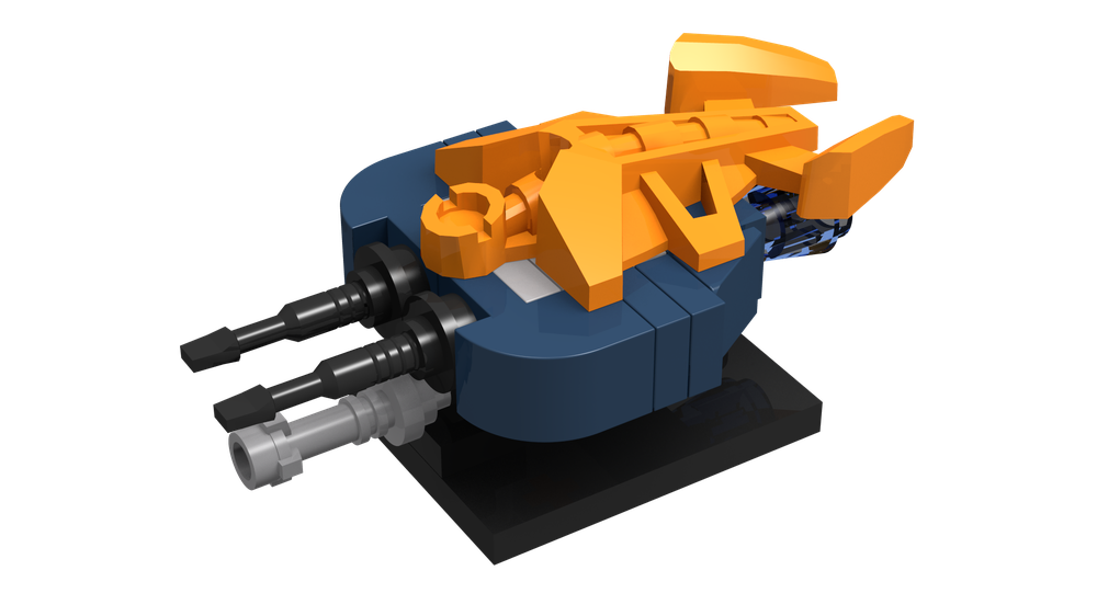 Lego Nano Scale Neo-Classic Manta Raider