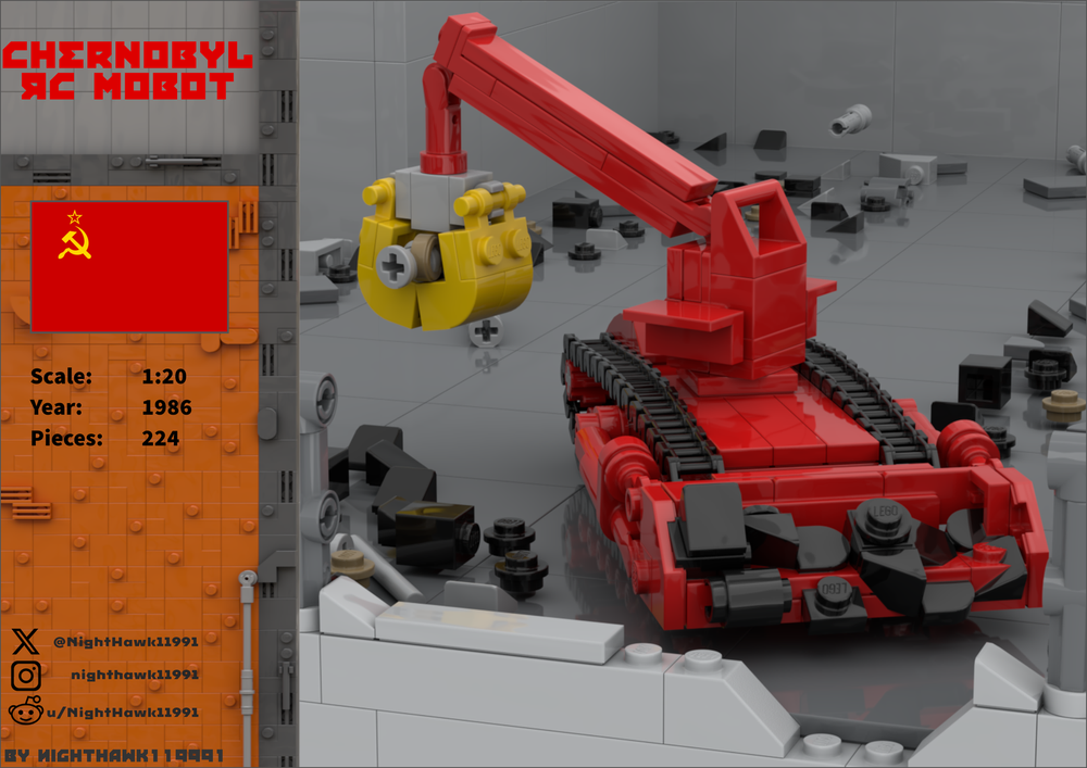 Lego Chernobyl RC Mobot