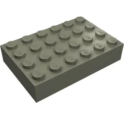 Brick 4 x 6 / Dark Gray