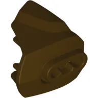 Large Figure Limb Cover, Size 3, Armor with Ball Joint Socket / Dark Brown