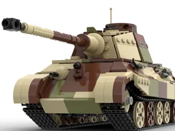 Tiger II Ausf B heavy tank (summer camouflage)