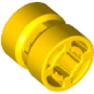 Lego Wheel 8 x 9 with Hole Notched for Wheels Holder Pin / Yellow
