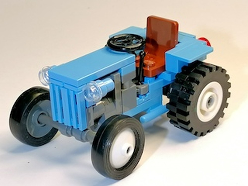 Lego LESA sixties old tractor