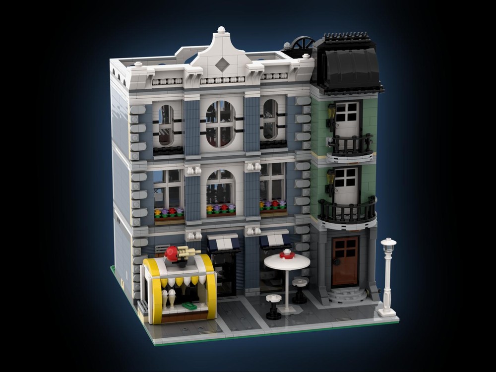 Lego Gym & Ice Cream Stand - 10255 Assembly Square Alternative Build