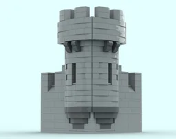Battlement Corner Tower