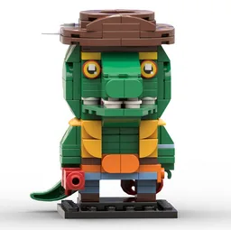 Leatherhead Brickheadz (Playmates Version)