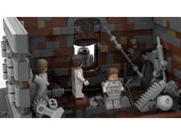 Opening Door for Death Star trash compactor