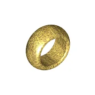 Minifig Ring 1 x 1 / Chrome Gold