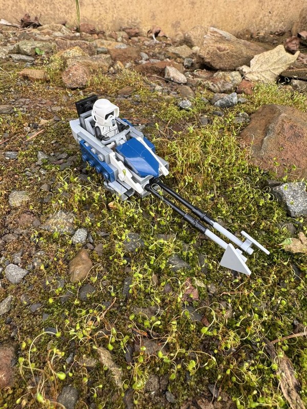 Lego Armored Scout Trooper Speeder Bike