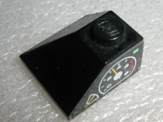 Lego Slope 45 2 x 2 Double Convex with Gauges Pattern Left (Sticker) - Sets 8431 / 8438 / 8460