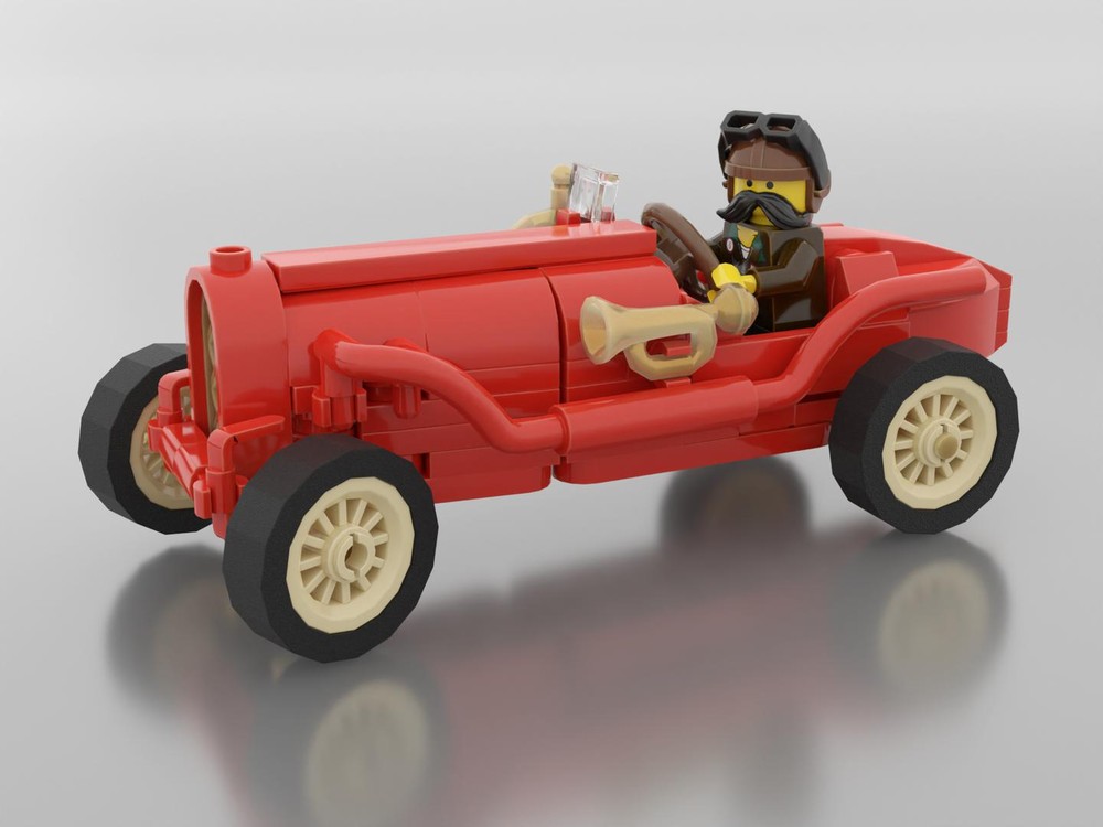 Lego Vintage Italian Racecar
