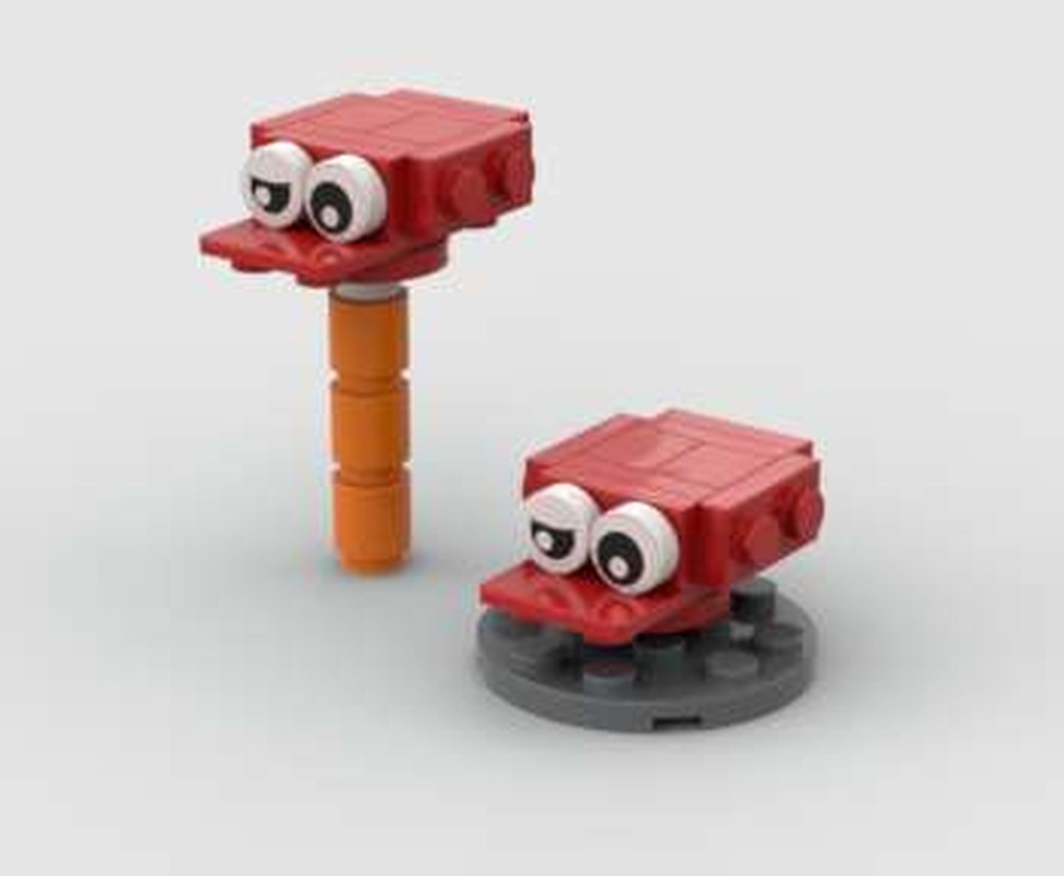 Lego Pole and Manhole Cover