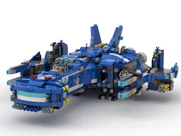 "What can you do with four creator sets?" Spaceship