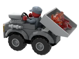 Mini dump truck