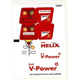 Sticker Sheet for Set 30196-1 / [No Color/Any Color]