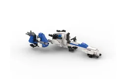 Barc speeder with sidecar 501st