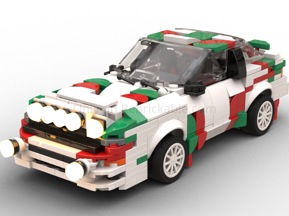 Lego Toyota Celica'94-AURIOL/GT-Four (5th Gen/ST-185)/'INTO THE WOODS' (LiTE Compatible, Celica series)